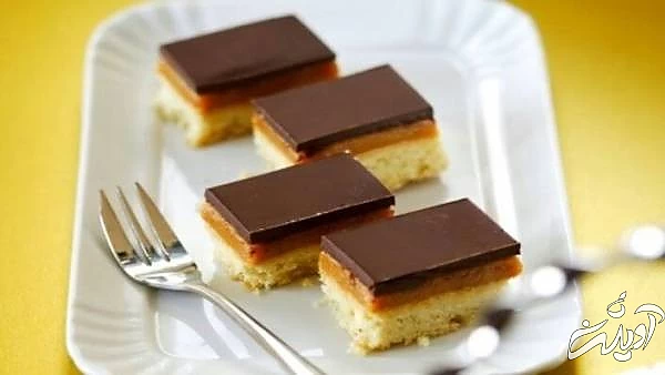 طرز تهیه شورت کیک با لایه شکلاتی شورت کیک شکلاتی